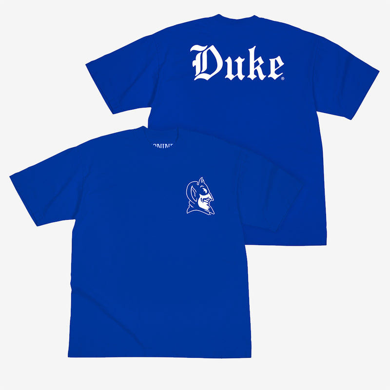 Duke Logo Script Heavy T