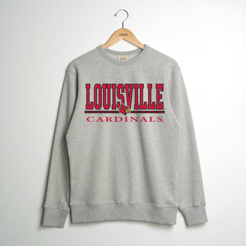 Vintage University of Louisville Cardinals Sweatshirt Large 