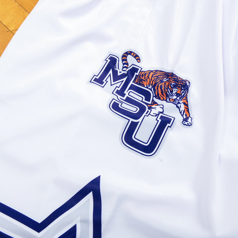 PENNY HARDAWAY Memphis State Tigers White College Jersey Many Size