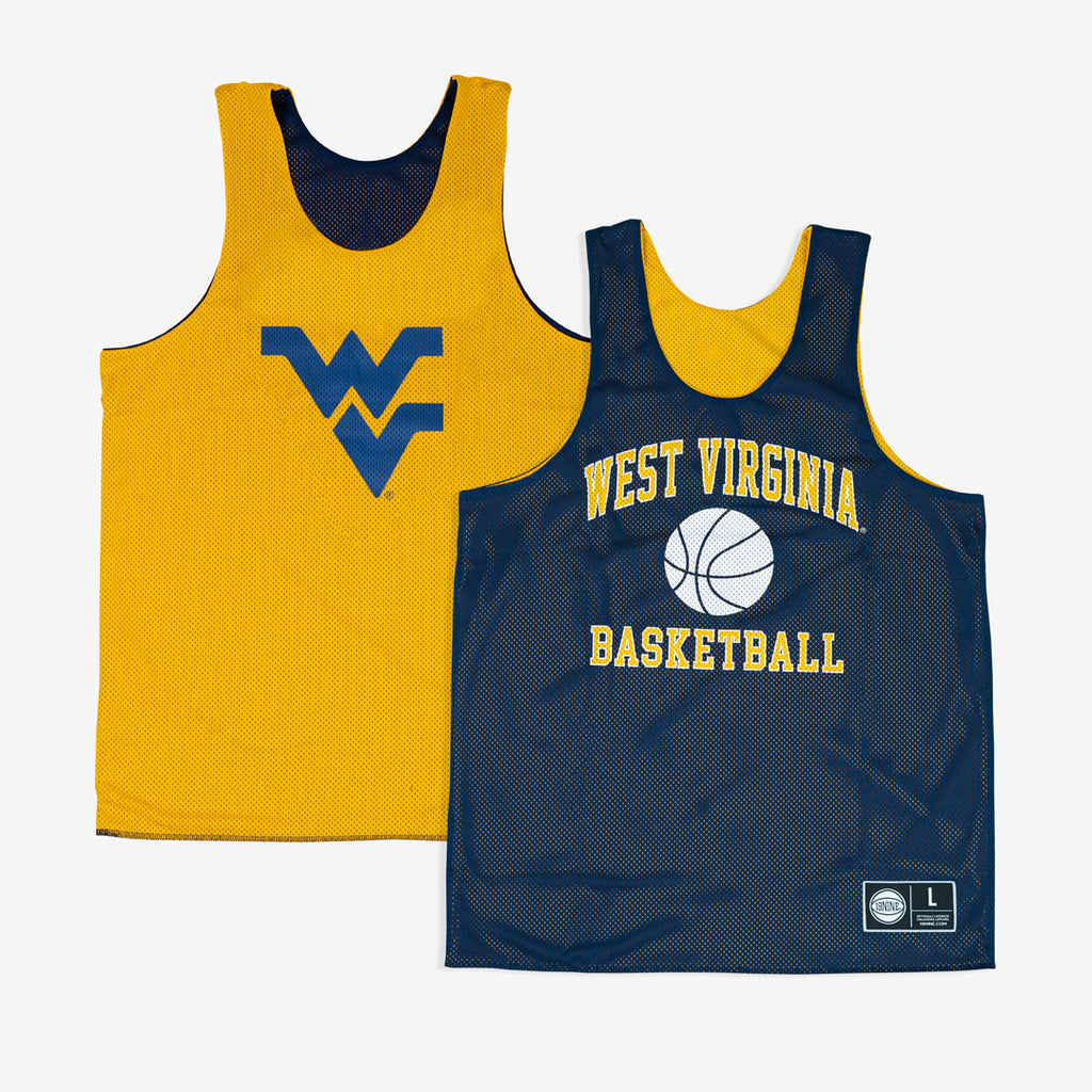 West Virginia Mountaineers basketball jersey