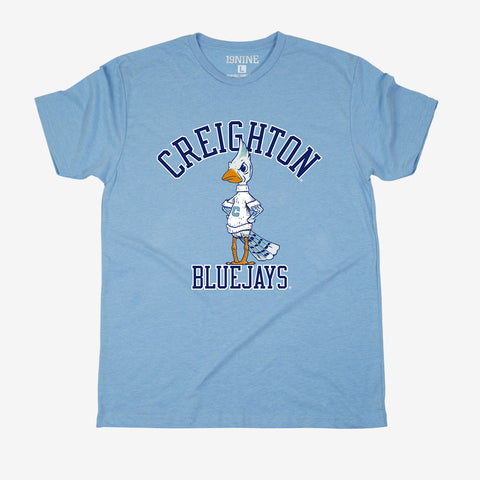 Creighton Bluejays | 19nine | Vintage Basketball T Shirt M / Vintage Oatmeal