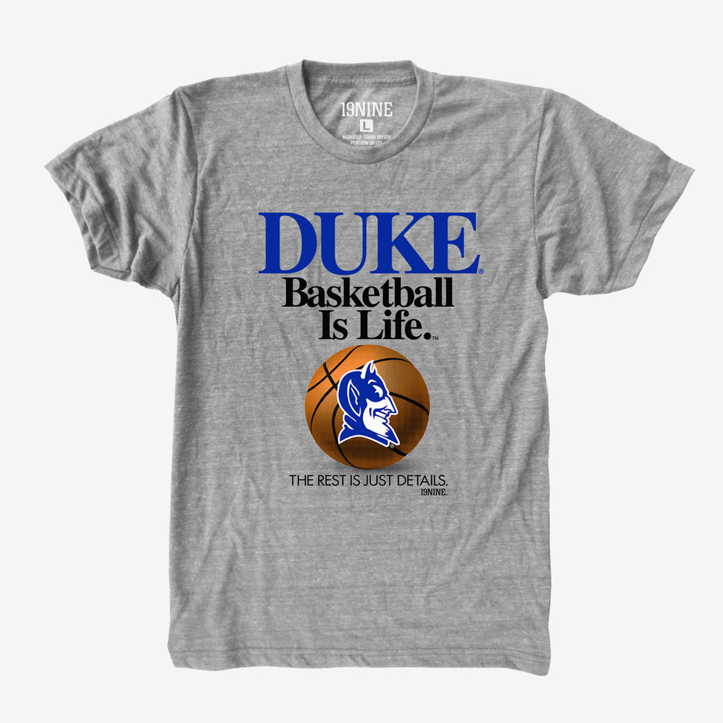 Vintage DUKE UNIVERSITY STORE BASKETBALL BLUE DEVILS COLLEGE T SHIRT Mens L  - SportsCare Physical Therapy