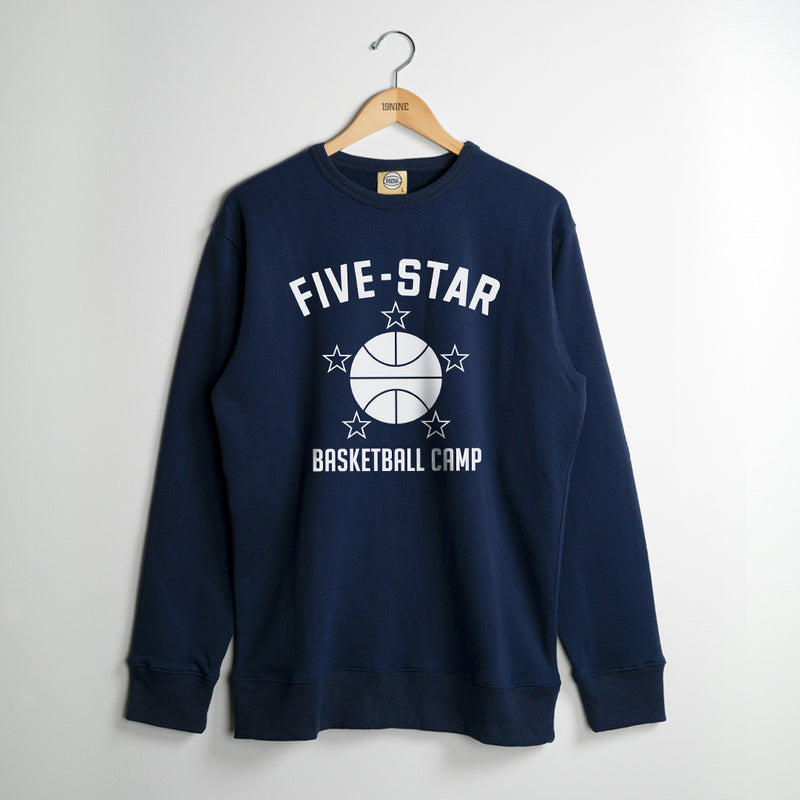 Five Star Basketball Camp Navy Crewneck