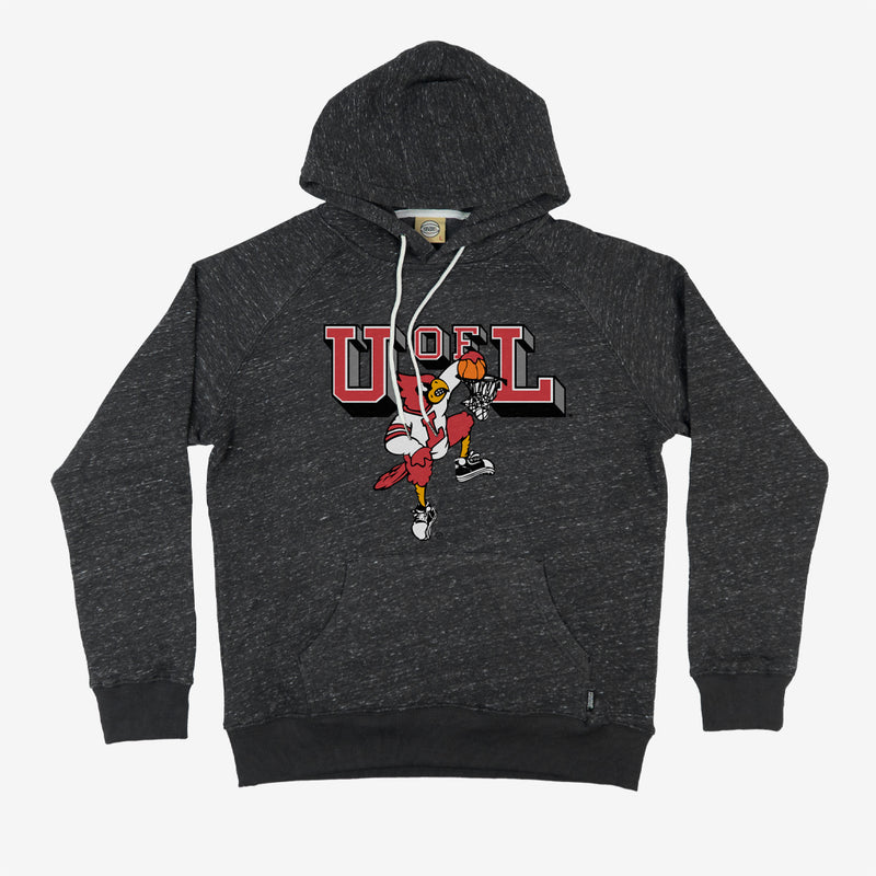 University of Louisville Cardinals OHT Hooded Sweatshirt | Colosseum | Red | Small