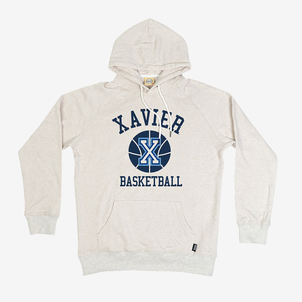 Vintage Xavier Basketball Logo Shirt | Grey | S | Xavier University Apparel by Homefield